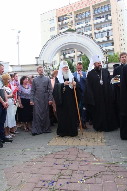 Як Луцьк зустрічав патріарха Філарета. ФОТО. ВІДЕО