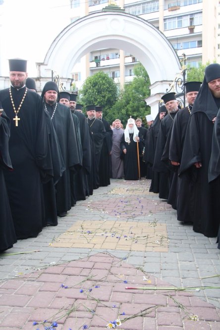 Як Луцьк зустрічав патріарха Філарета. ФОТО. ВІДЕО