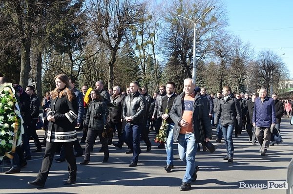 У Луцьку попрощалися із загиблим працівником СБУ. ФОТО