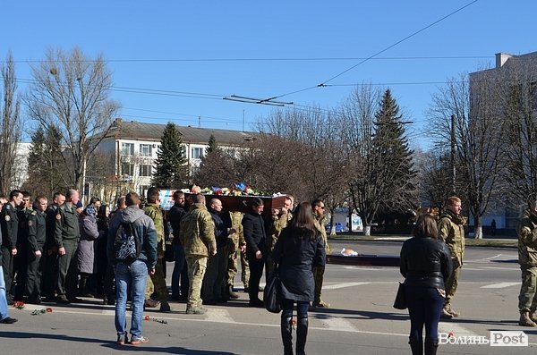У Луцьку попрощалися із загиблим працівником СБУ. ФОТО