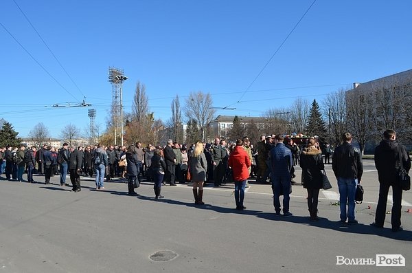 У Луцьку попрощалися із загиблим працівником СБУ. ФОТО