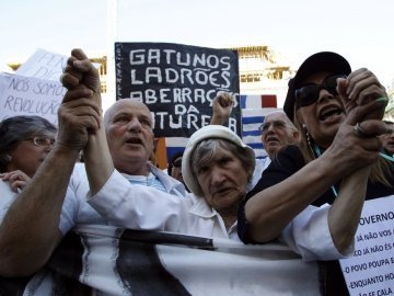 У Іспанії та Португалії ‒ масові протести через безробіття. ФОТО