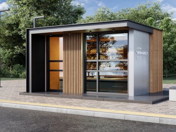 У Луцьку хочуть привести до ладу кіоски і зупинки з павільйонами: показали, який вигляд вони матимуть 