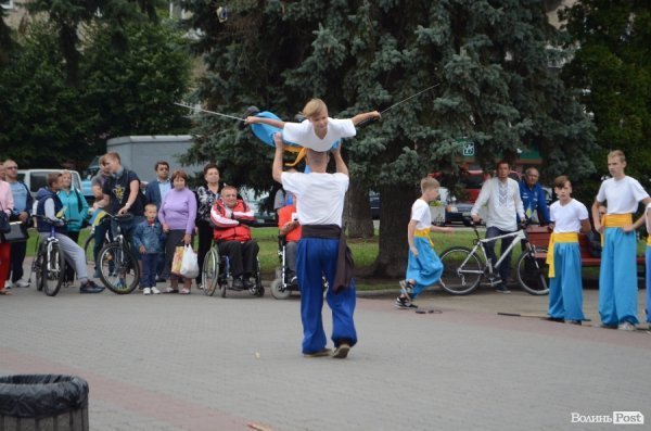 У Луцьку - патріотичний велопробіг. ФОТОРЕПОРТАЖ