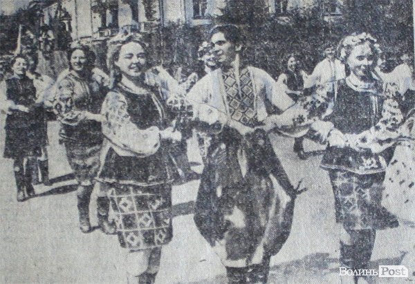 Радянський першотравень у Луцьку