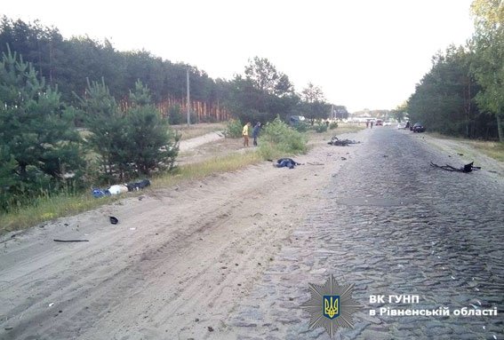 ДТП на Рівненщині: четверо людей загинуло. ФОТО
