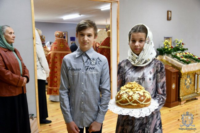 У Луцьку УПЦ (МП) освятила тимчасовий храм. ФОТО