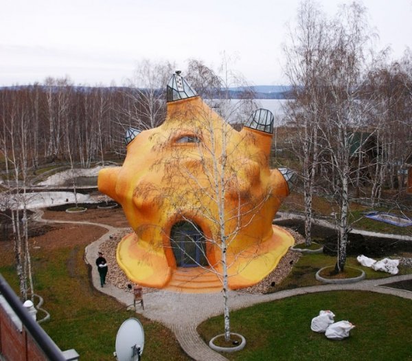 Архітектор побудував будинок-мушлю. ФОТО