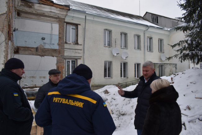 Обвал стіни у психоневрологічному інтернаті на Волині: на якому етапі перебуває відбудова корпусу. ФОТО