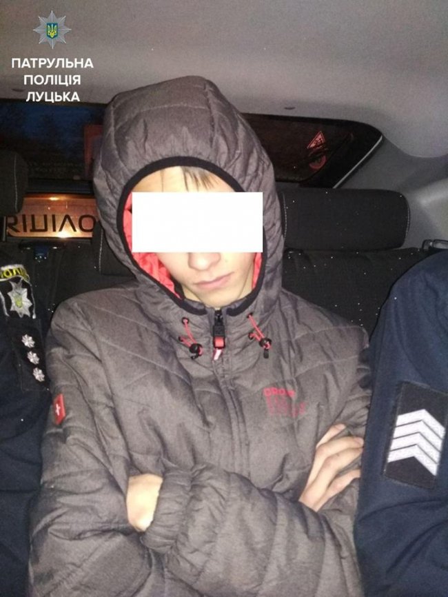На крадіжці алкоголю в Луцьку погорів школяр