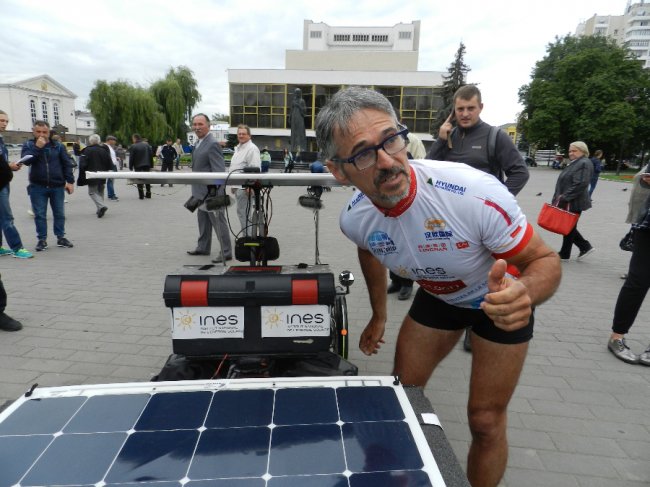 У Луцьку побував відомий інженер-винахідник. ФОТО