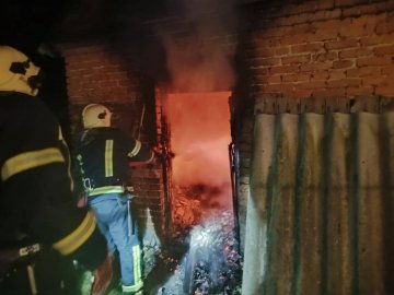 Сьогодні вранці на Волині гасили пожежу