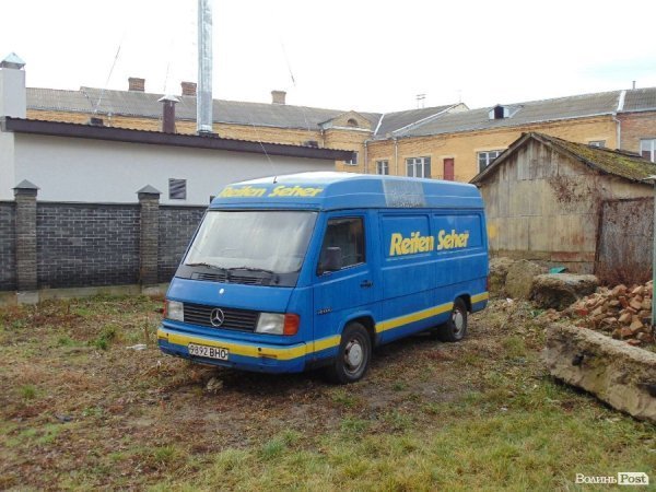 У центрі Луцька спиляли древню ялинку. ФОТО