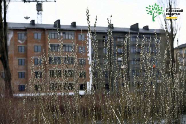 У другому будинку ЖК «Парковий квартал» у Ковелі завершують утеплювати фасад. ФОТО*