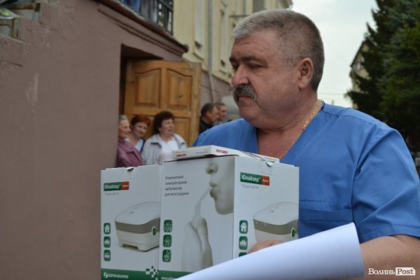 У Луцьку вітали ветеранів АТО, які лікуються у військовому госпіталі. ФОТО