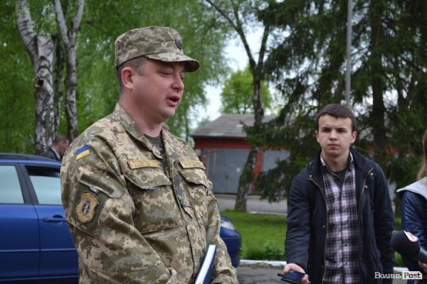 У Луцьку вітали ветеранів АТО, які лікуються у військовому госпіталі. ФОТО