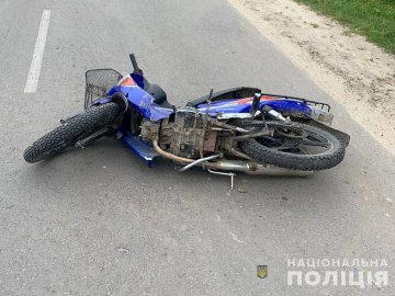 В аварії на Волині постраждав мотоцикліст