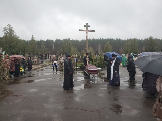Поховали воїна з Волині Олександра Брисюка, який поліг на Харківщині