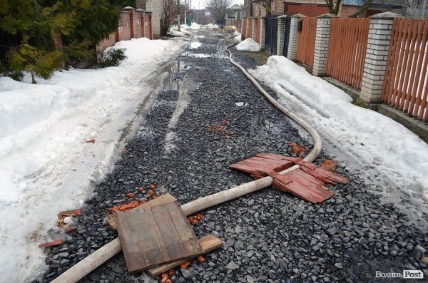 Через відлигу «плаває» приватний сектор у Луцьку. ФОТО