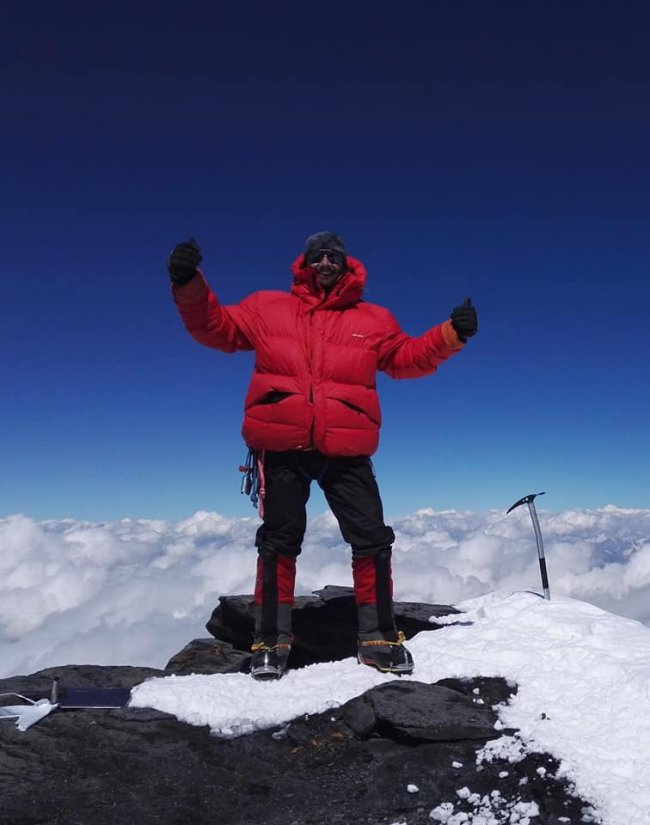 Луцький альпініст підкорив семитисячники Паміру. ФОТО