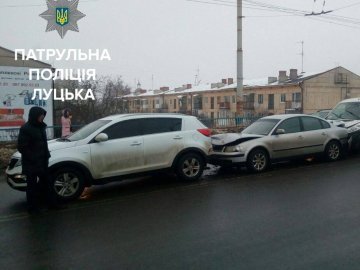 У Луцьку за добу – 5 аварій