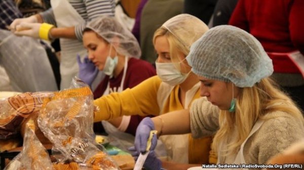 Кухня Євромайдану в Києві. ФОТО