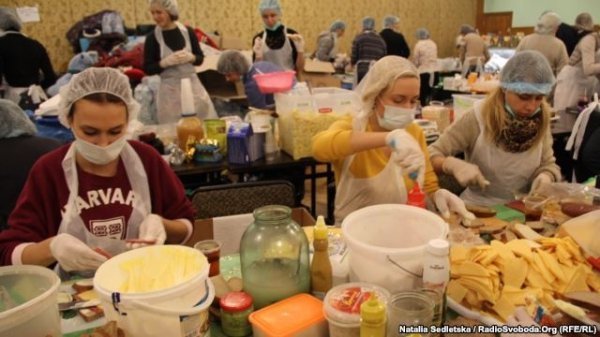 Кухня Євромайдану в Києві. ФОТО