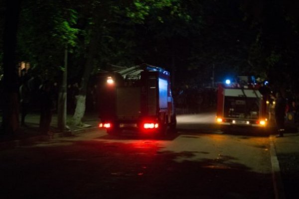 У Києві палав гуртожиток КПІ. ФОТО. ВІДЕО