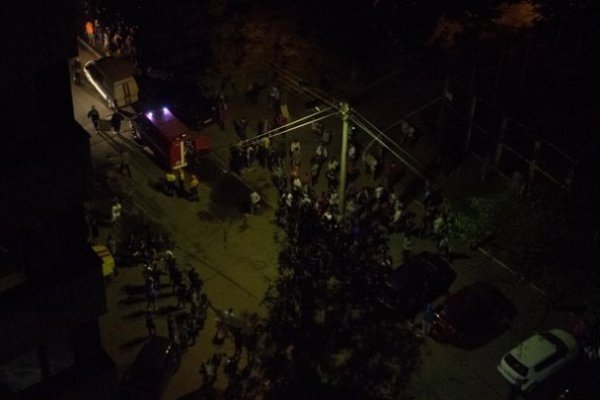 У Києві палав гуртожиток КПІ. ФОТО. ВІДЕО