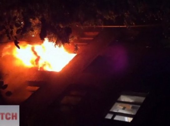 У Києві палав гуртожиток КПІ. ФОТО. ВІДЕО