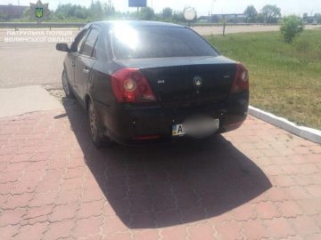 У Ковелі зловили водія, який «стукнув» машину і втік