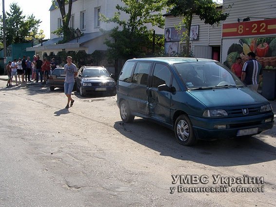 Нетверезий ковельчанин на викраденому автомобілі став винуватцем ДТП. ФОТО
