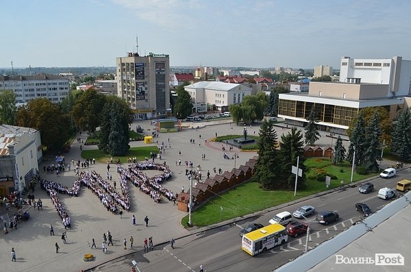 Луцьк передав Україні «МИР». ФОТО