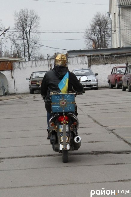 У Луцьку з’явився Дарт Вейдер. ФОТО