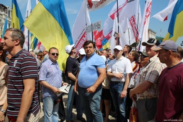 Волинський «десант» на «Вставай, Україно!» в Києві. ФОТО