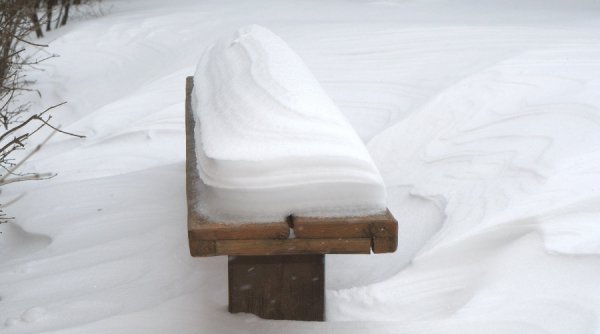 Снігопад у Луцьку. ФОТО