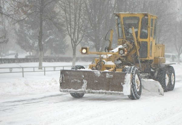 Снігопад у Луцьку. ФОТО