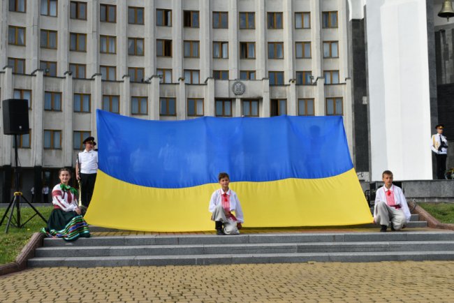Як у Луцьку відзначають День Державного Прапора України. ФОТО