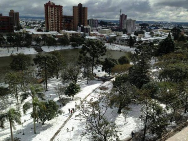 У Бразилії випав сніг. ФОТО. ВІДЕО