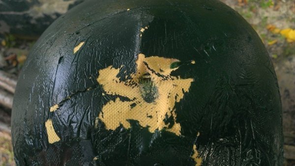 Самооборонівці випробували «волинську народну каску». ФОТО. ВІДЕО