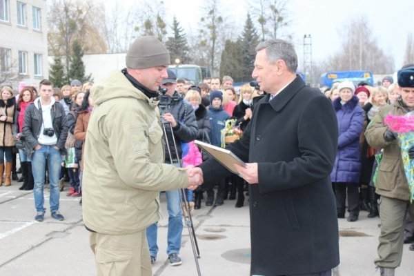 Волинські нацгвардійці повернулися зі Сходу. ФОТО