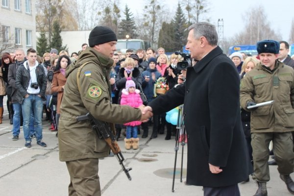 Волинські нацгвардійці повернулися зі Сходу. ФОТО