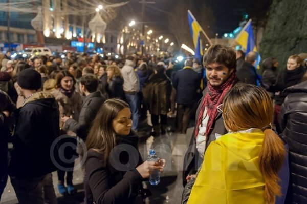 Грузини підтримали Євромайдан. ФОТО