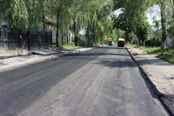 Ремонт на вулиці Грабовського