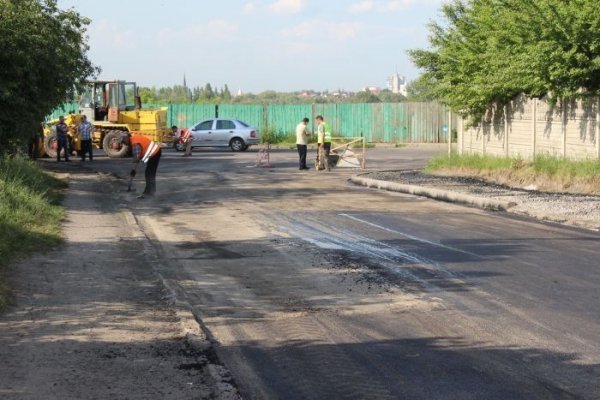 Ремонт на вулиці Грабовського