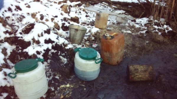 На Волині виявили копанки незаконного видобування бурштину. ФОТО