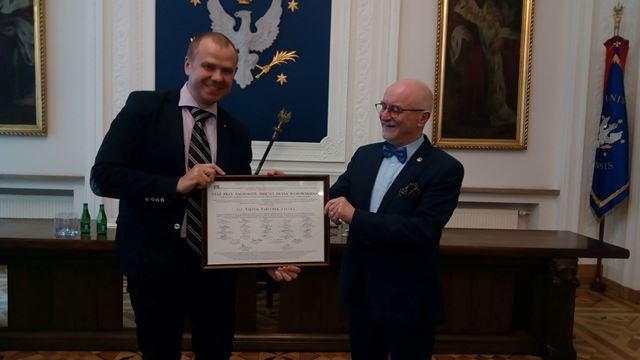 Викладачів волинського вишу відзначили у Польщі. ФОТО