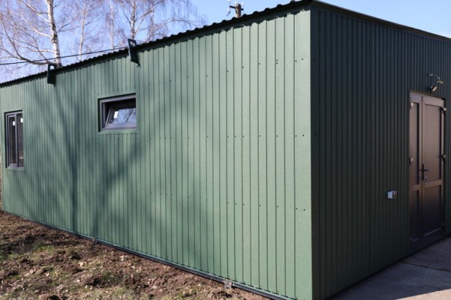 У Луцьку для військових придбали модульний будинок