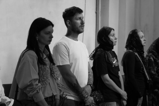 Лучани попрощалися із Героєм Романом Гаврилюком