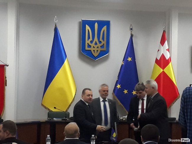 Луцьк нагородив грамотами німецьких політиків. ФОТО